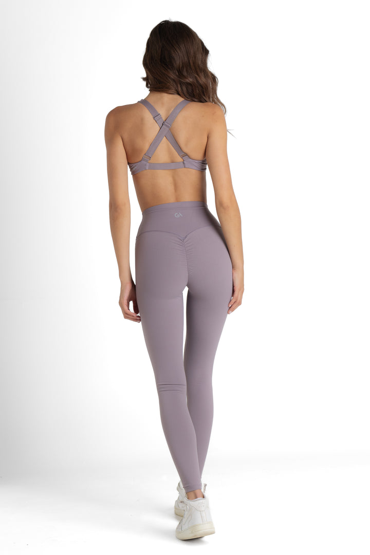 CORE SCRUNCH LEGGINGS - Graphite