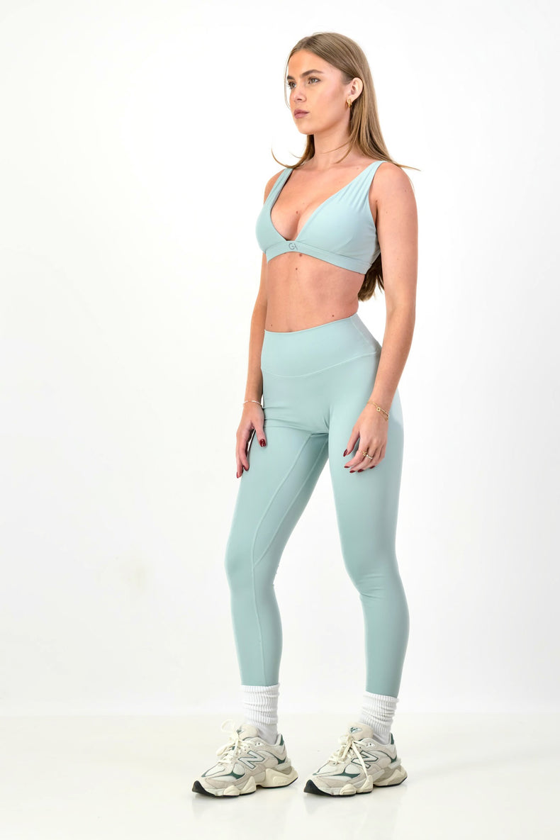 LuxSculpt Scrunch Leggings | Matcha