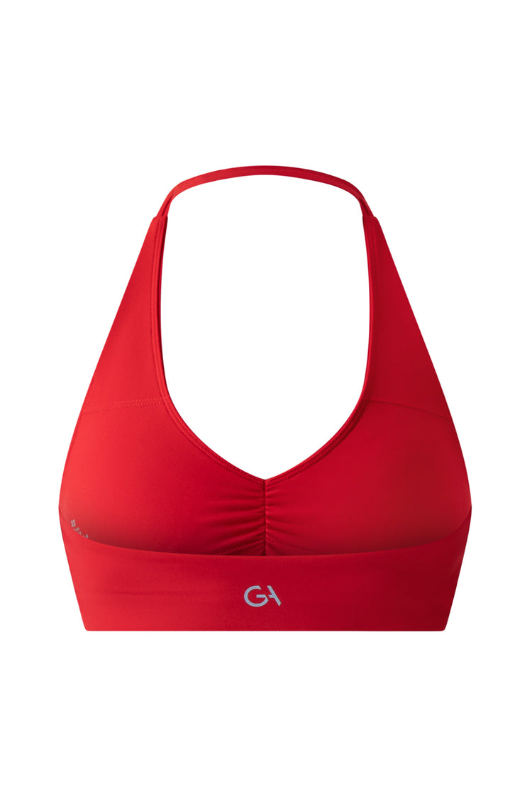 CloudForm Staple Halter Crop | Spicy Marg