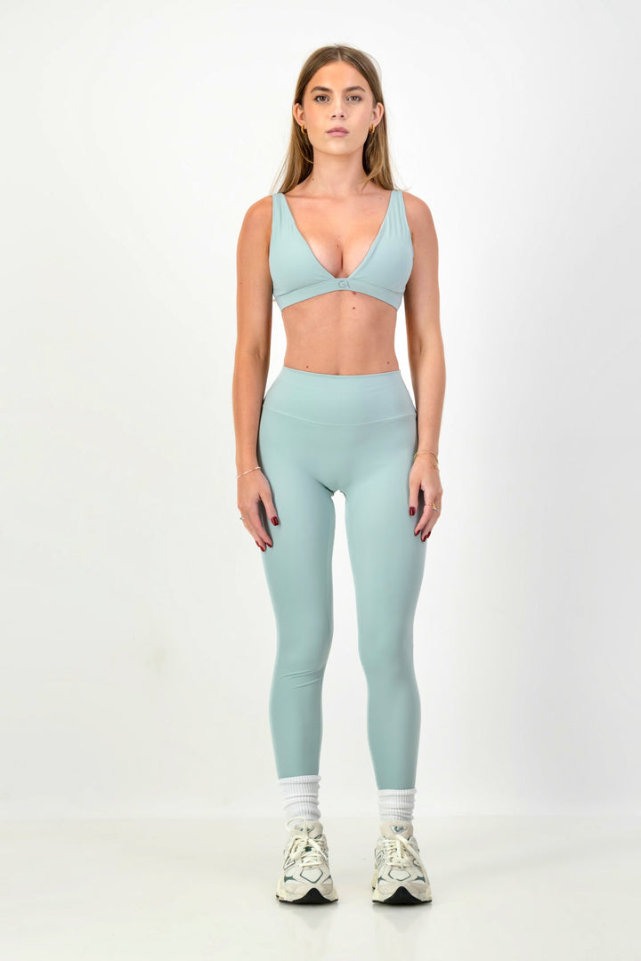 LUXSCULPT SCRUNCH LEGGINGS - Matcha