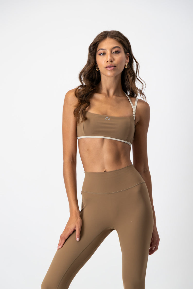 CloudForm Multiway Crop | Cinnamon Two Tone