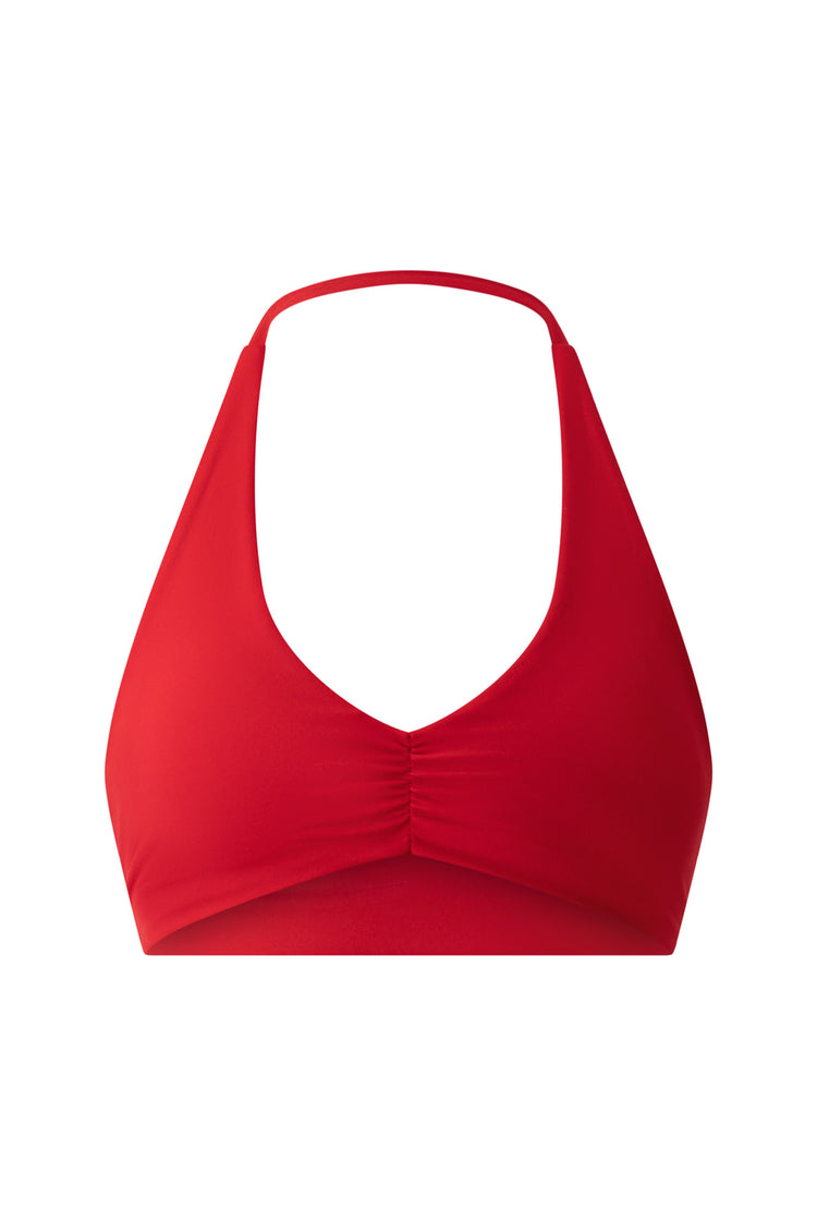 CloudForm Staple Halter Crop | Spicy Marg