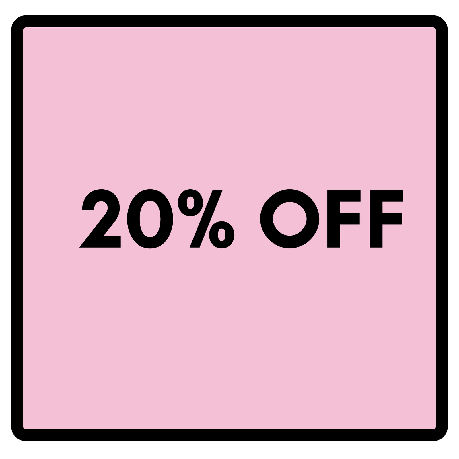 20% OFF
