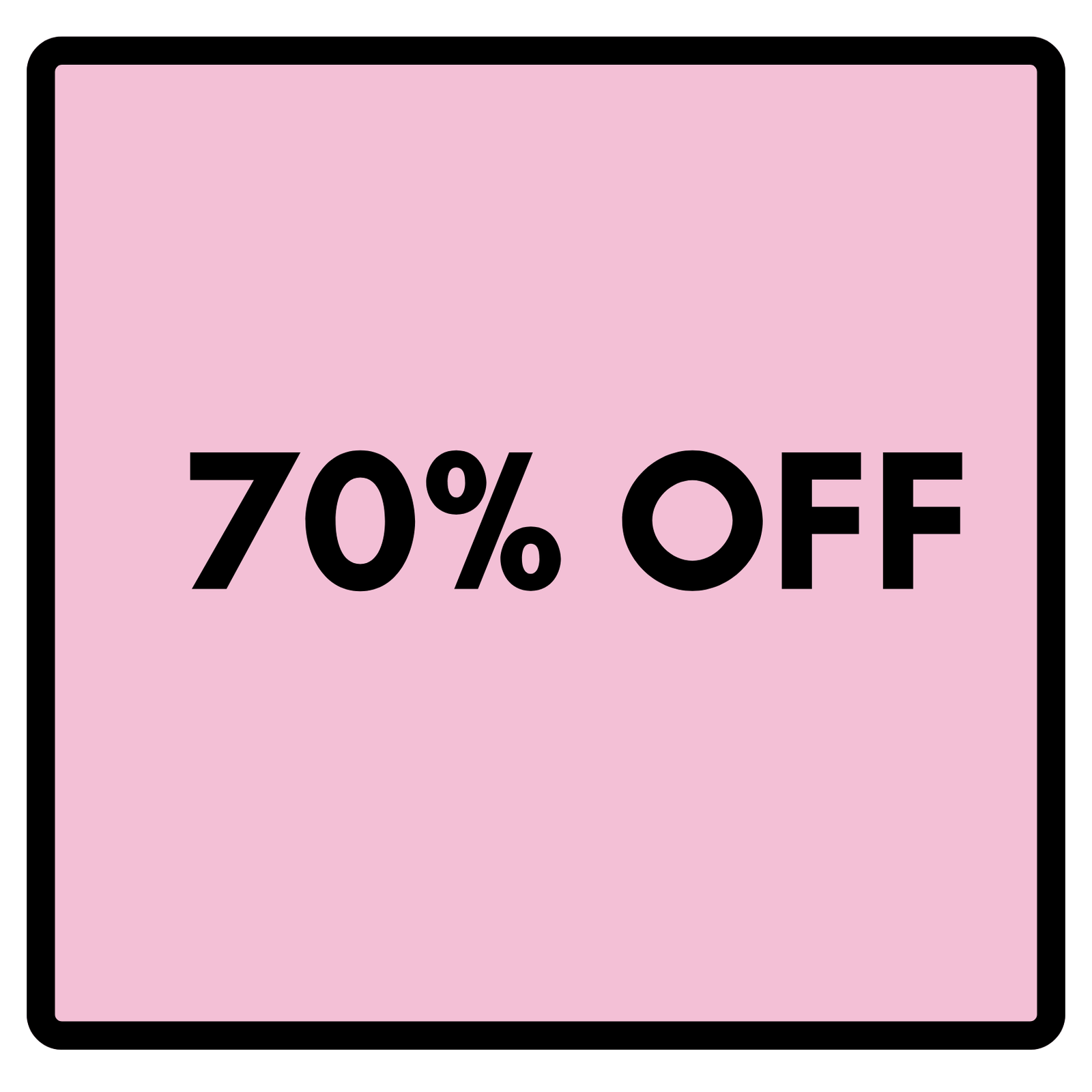 70% OFF