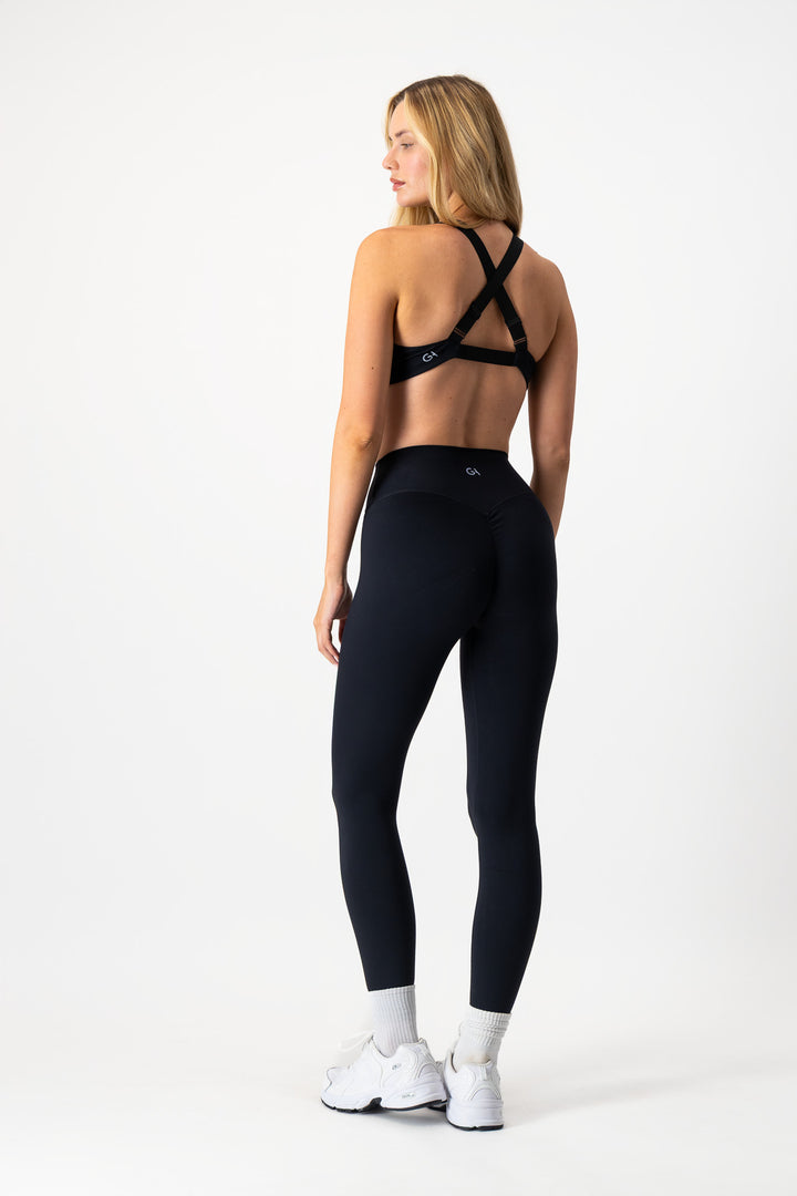 CORE SCRUNCH LEGGINGS - Black