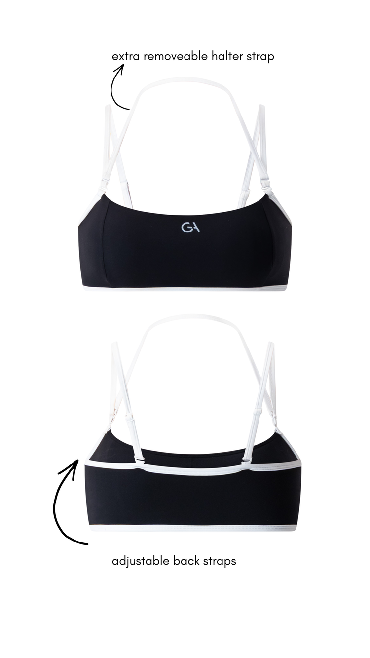 CloudForm Multiway Crop | Black Two Tone