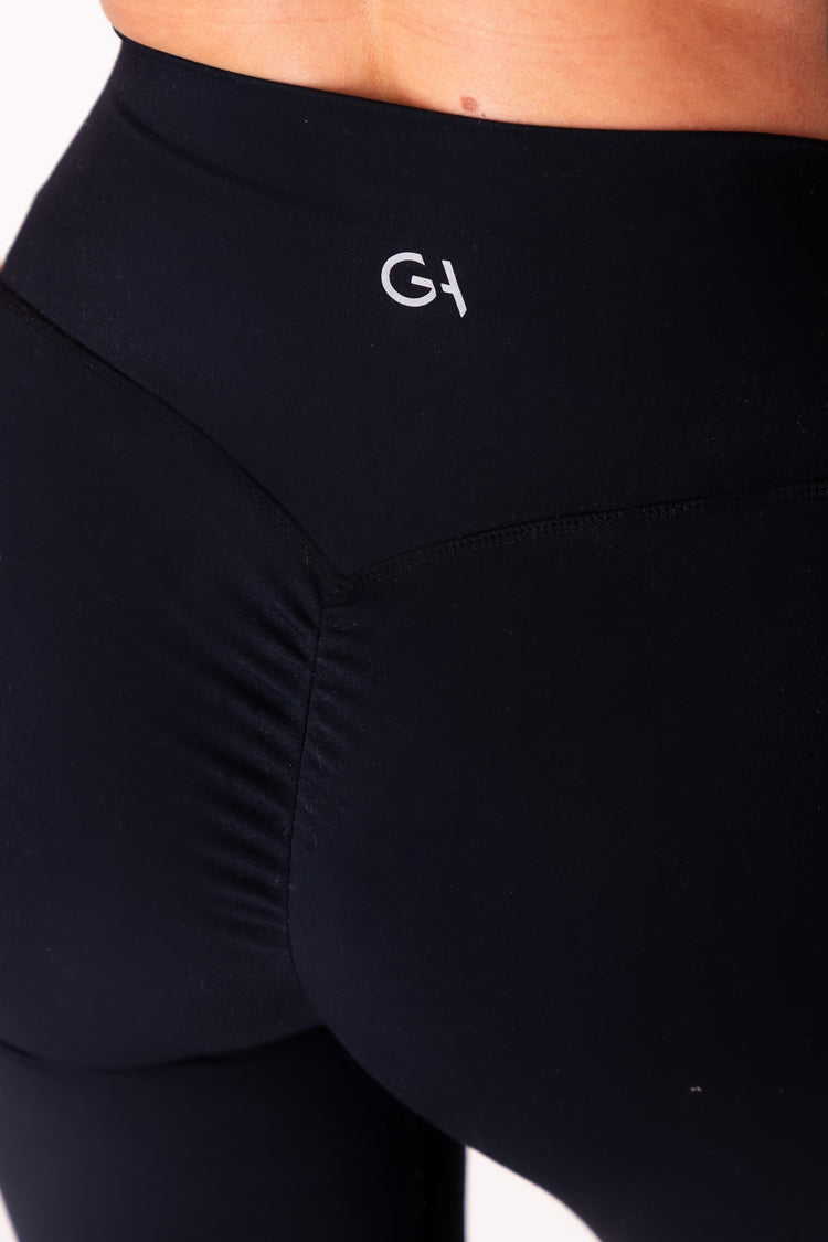 Core Scrunch Leggings | Black