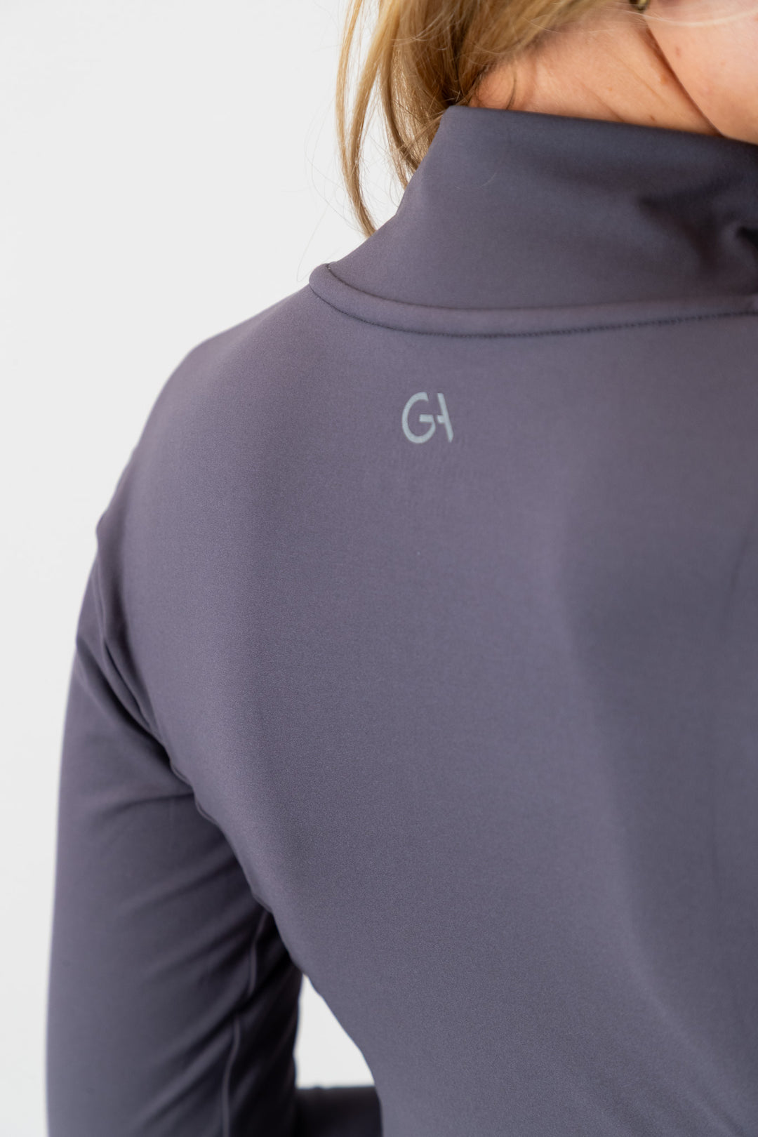 Form Longline Zip Up Jacket- Charcoal