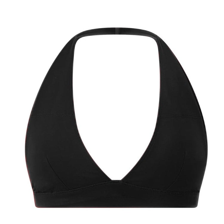 Form Cece Halter Crop - Black