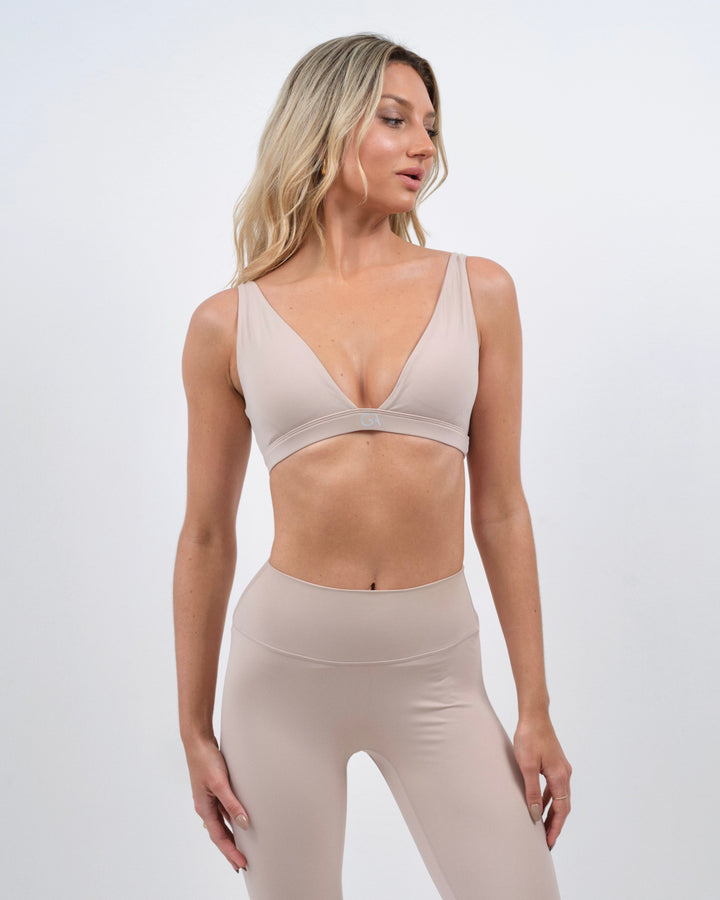 LUXSCULPT BELLA CONTOUR CROP - Latte