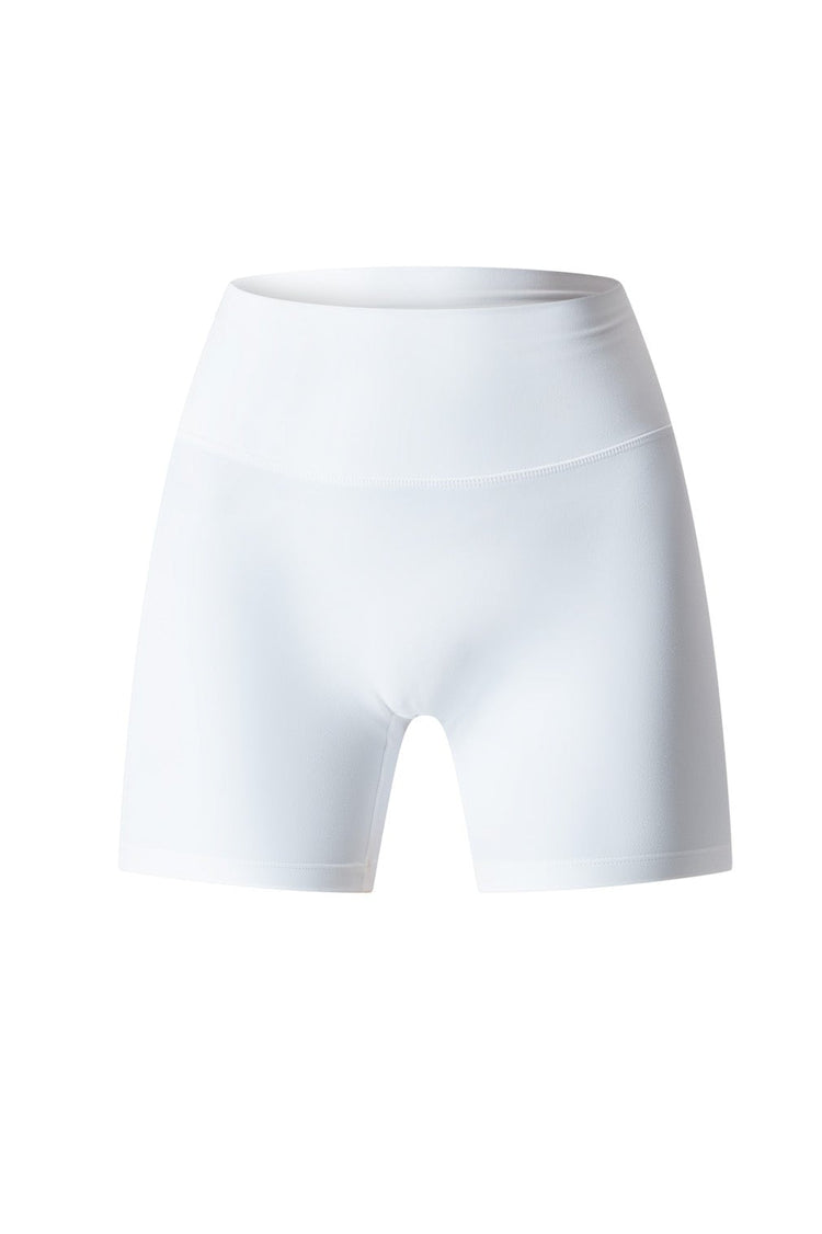 Cloudform 5" Scrunch Shorts | White