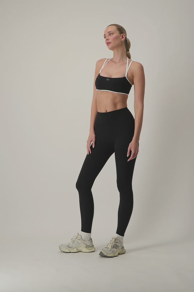 CloudForm Multiway Crop | Black Two Tone