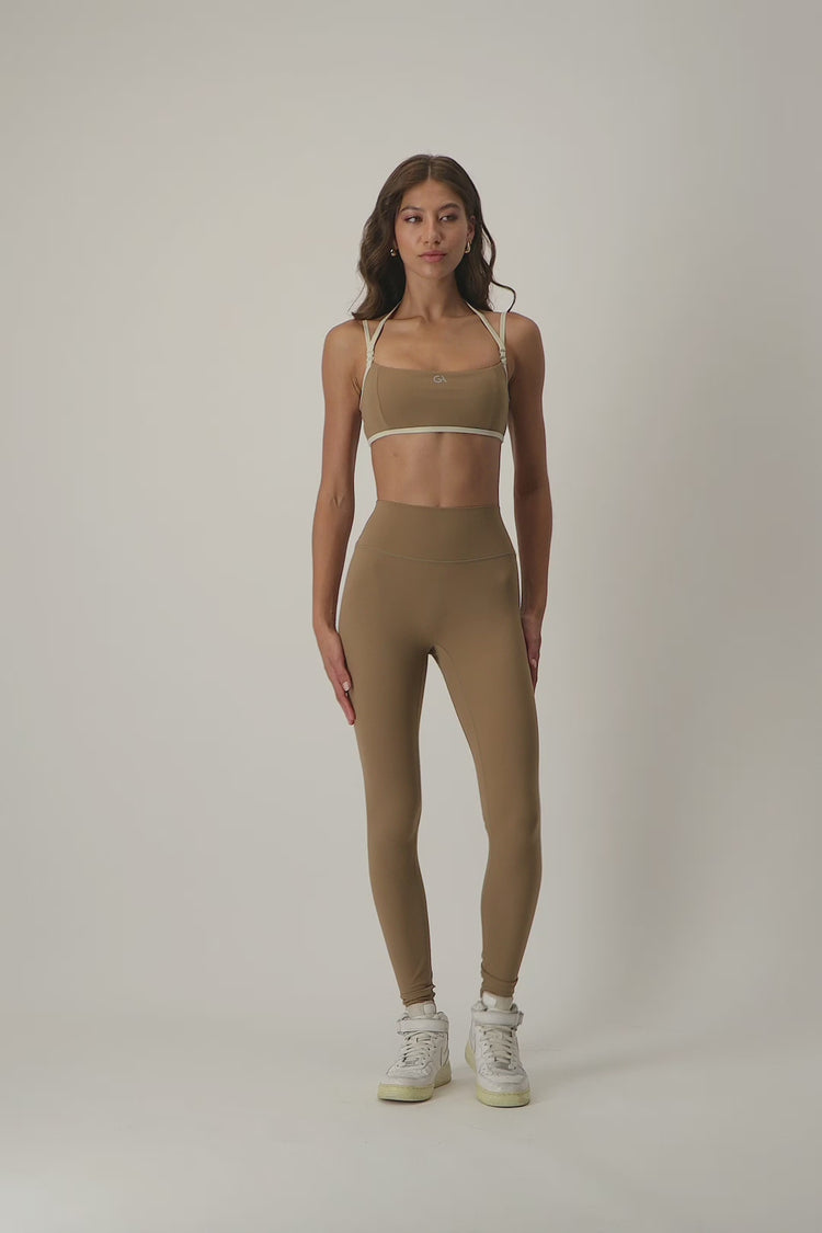 CloudForm Multiway Crop | Cinnamon Two Tone